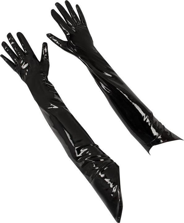 Actual product image Black Level Vinyl Gloves black M (M)