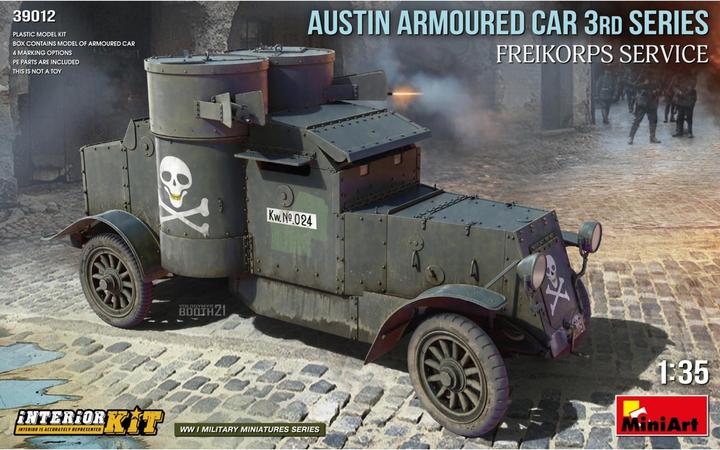 Image du produit Mini art Austin Armoured Car 3rd Series : Freikorps Service. Kit d'intérieur