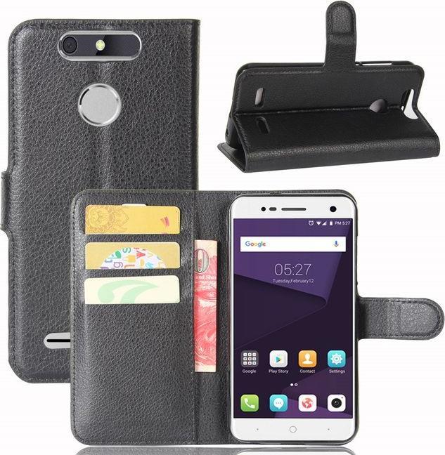 Image du produit MU Classic Étui en cuir Litchi (ZTE Blade V8 Lite)