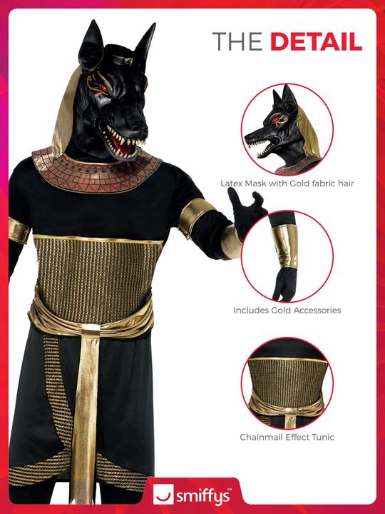 Image du produit Smiffys Prince héritier Anubis (L)