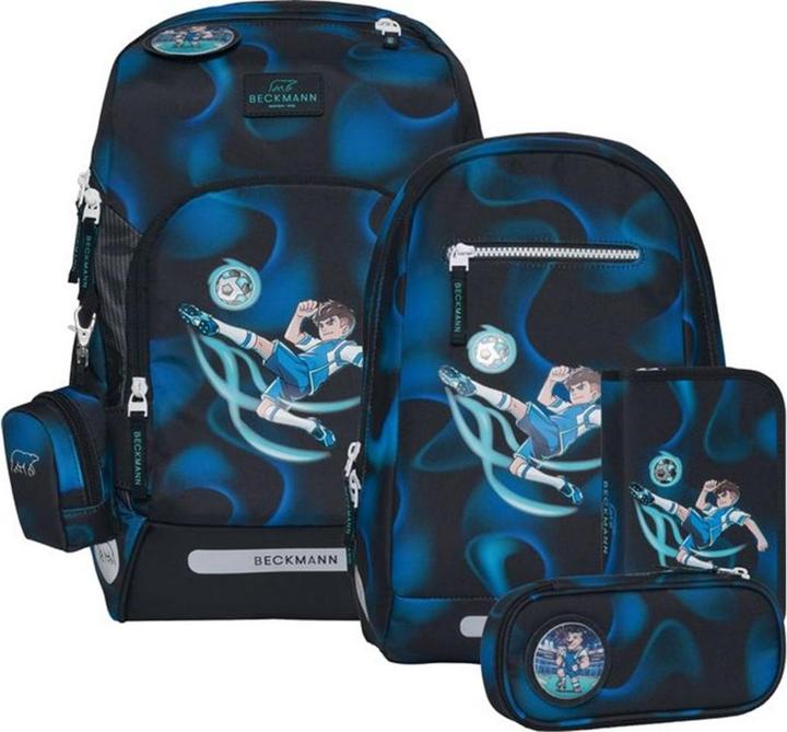 Beckmann Schulrucksack Active Air FLX mit Wendetasche (25 l)