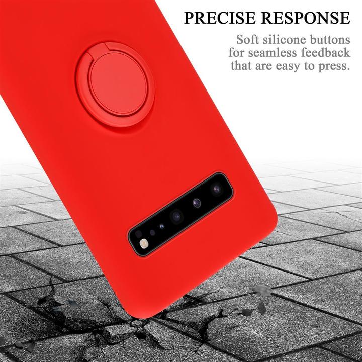 Image du produit Cadorabo TPU Liquid Ring Silicone Case Cover (Samsung Galaxy S10 5G)