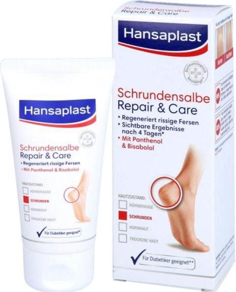 Produktbild Hansaplast Repair & Care (Fusscrème & Fussgel, 40 ml)