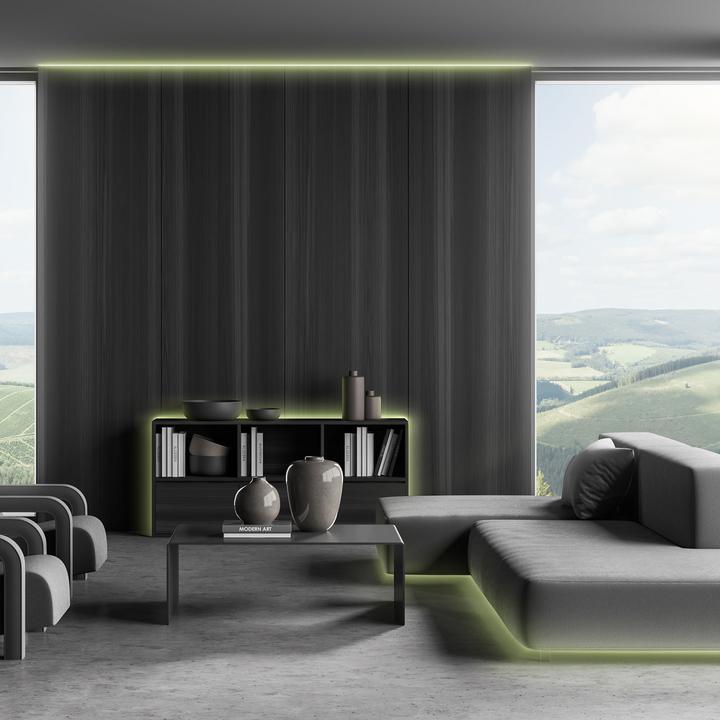 Immagine prodotto Briloner Flexband RGB-LED, 280xRGB-LED/0,11W, IP44 per esterni, 10m (1000 cm, Interno)
