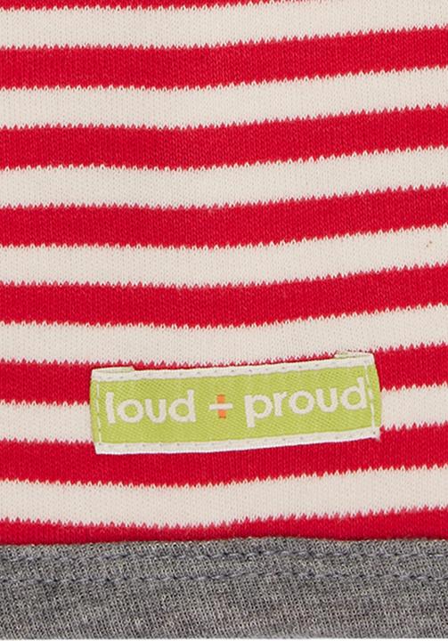 Actual product image loud + proud Reversible tube scarf