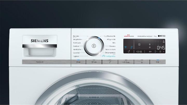 Produktbild Siemens iQ700 WT7HXM80CH (9 kg, Rechts, CH-Stecker)