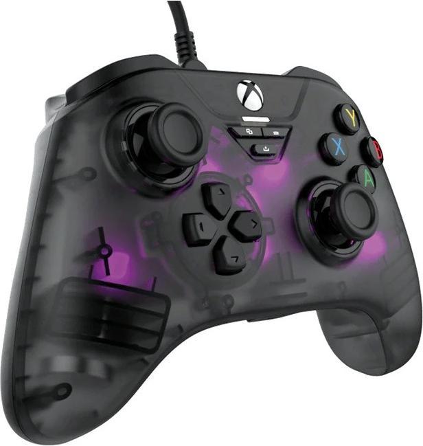 Productafbeelding Snakebyte XB Controller GamePad RGB X smoke grijs incl. reverbeffect en 1 maand Gamepass (Xbox serie X, Xbox One S, PC, Xbox serie S)