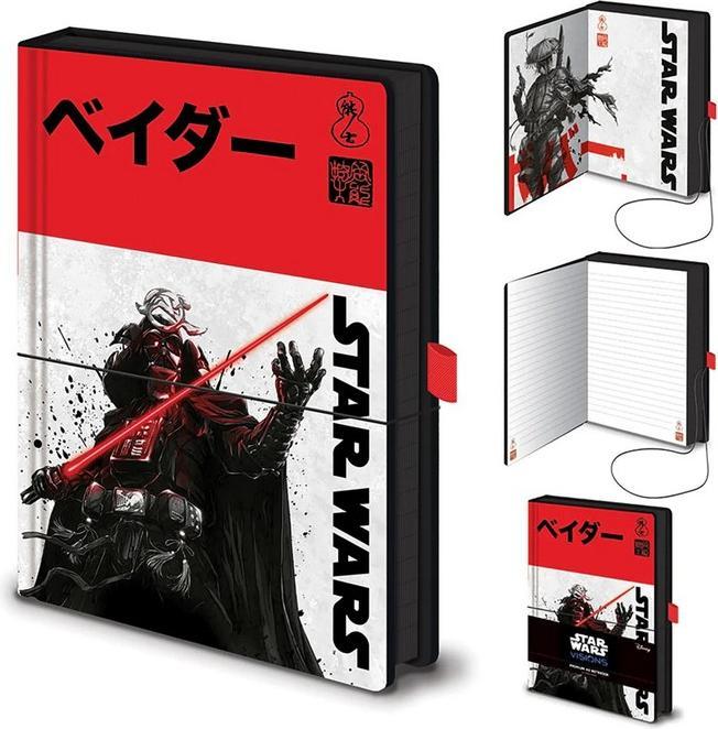 Actual product image Star Wars Notebook Da Ku Saido A5 (A5, Lined, Hardcover)
