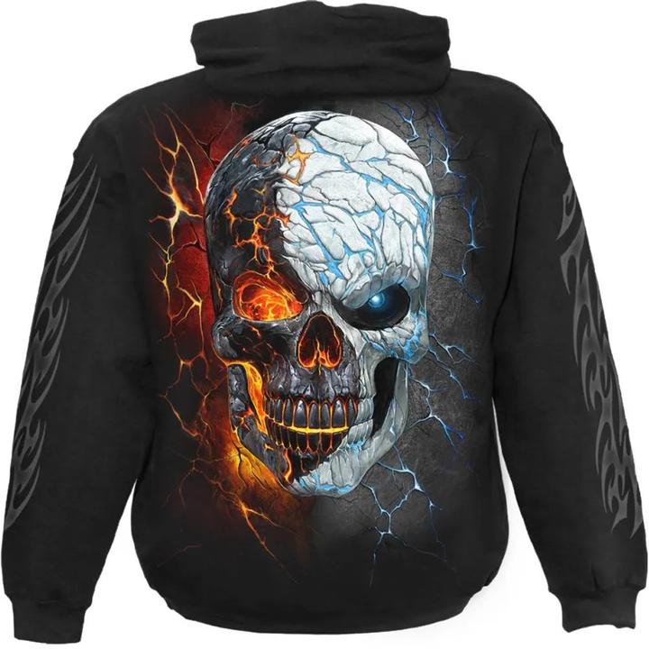 Actual product image Spiral Unisex Adult Divided Soul Hoodie (L)