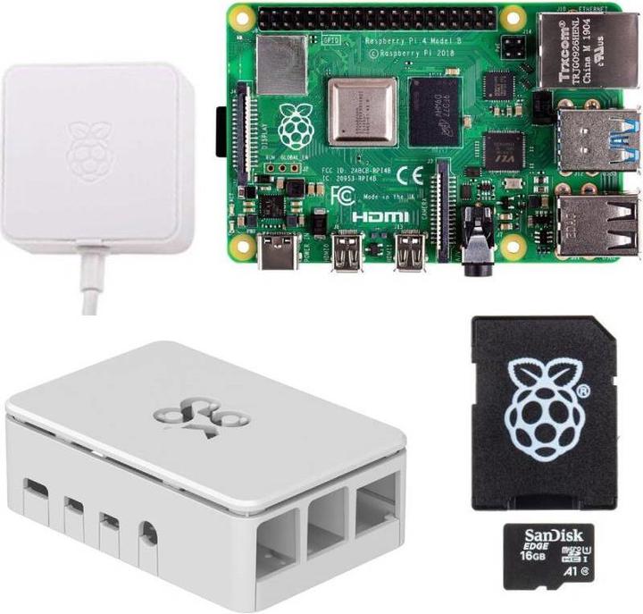 Actual product image Raspberry Pi 4 2G Model B Full Starter Kit