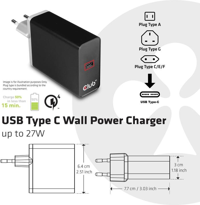 Produktbild Club 3D CAC-1901 (27 W)
