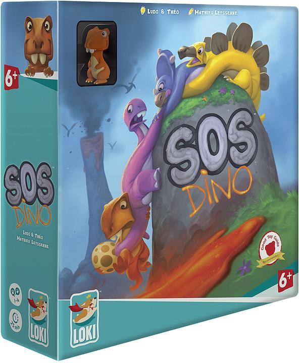 Actual product image SOS Dino (German)