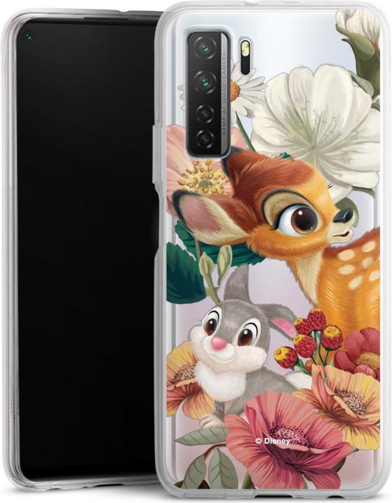 Produktbild DeinDesign Silikon Hülle für Huawei P40 lite 5G Handyhülle Case Smartphone Schutzhülle Bambi Disney Klopfer (Huawei P40 Lite 5G)