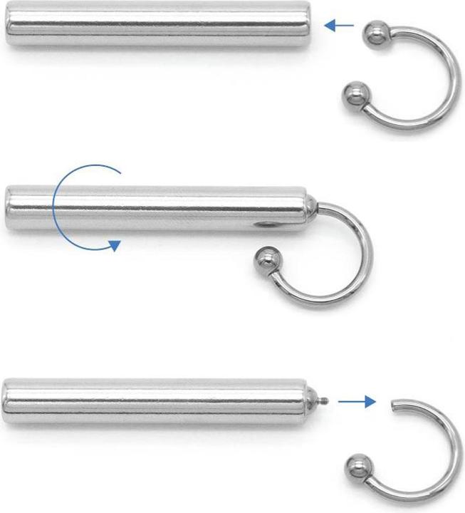 Triune Kugelhalter zum Halten und Entfernen (ohne Messing, Chirurgenstahl 316L)