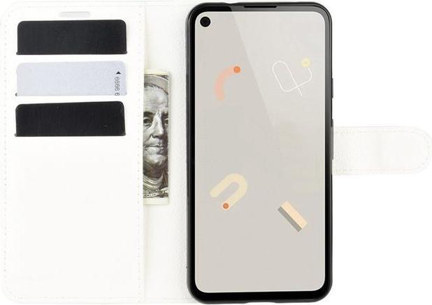 Actual product image MU Classic Litchi Leather Bookcover Series (Google Pixel 4a)