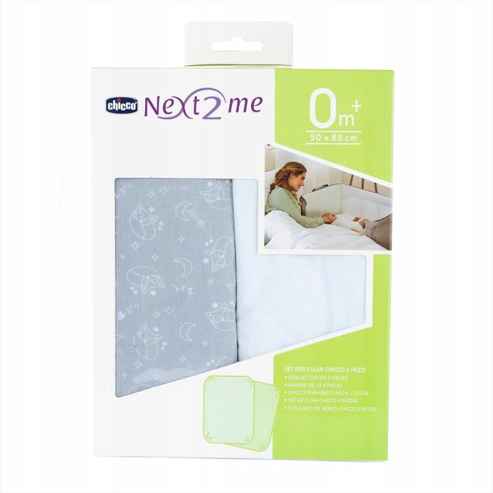 Actual product image Chicco Next2Me fitted sheet set (50 x 85 cm)
