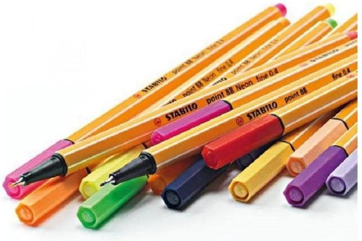 Produktbild STABILO point 88 erasable Fineliner mit löschbarer Tinte (Mehrfarbig, 10 x)