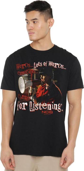 Immagine prodotto Ncis Thanks for Listening Maglietta Uomo (3XL)