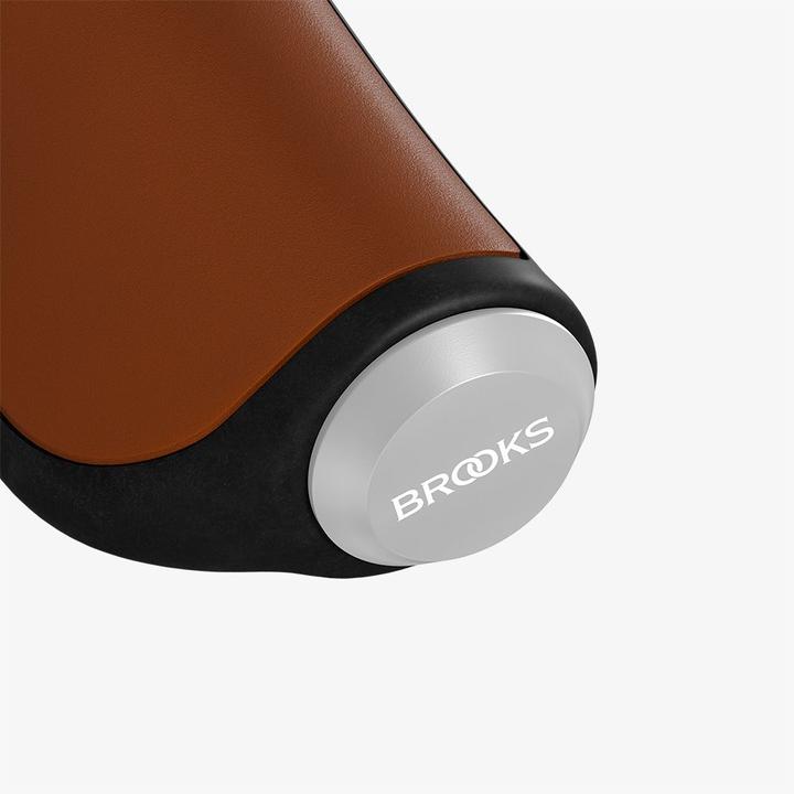 Actual product image Brooks Running Brooks Ergonomic leather grip, 130/130mm, honey