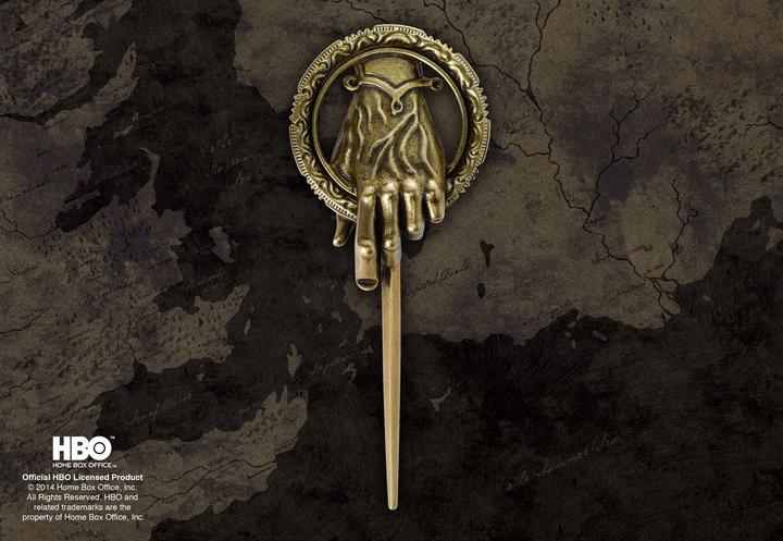 Actual product image Noble Collection Game of Thrones Hand of the King pin NN0036