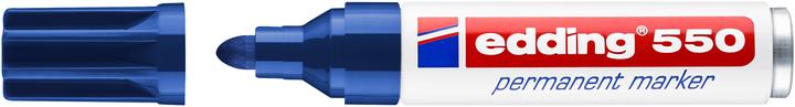 Produktbild Edding Permanent Marker 550 (Blau, 4 mm, 1 x)