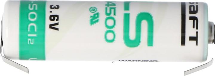 Produktbild Saft Batterie LS14500CNR mit U-Form Lötfahnen (1 Stk., AA, 2250 mAh)