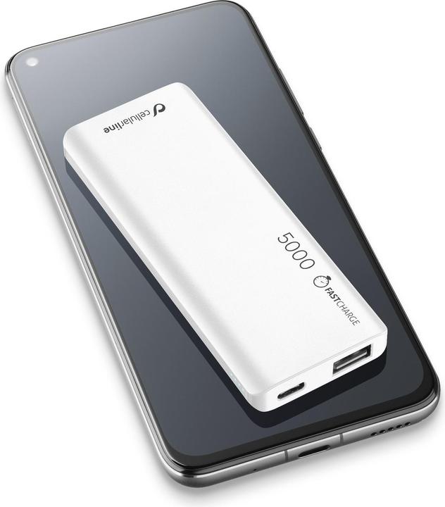 Cellularline Freepower Slim (5000 mAh, 10 W, 18.50 Wh)