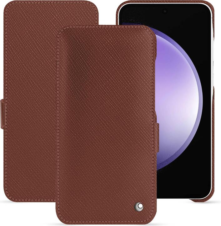 Noreve Horizontal leather flap shell (Samsung Galaxy S23 FE)