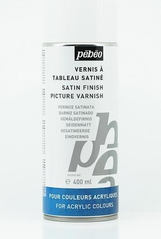 Image du produit Pebeo Artist Acrylics Vernis Acrylique satiné phase solvant en spray (400 ml)