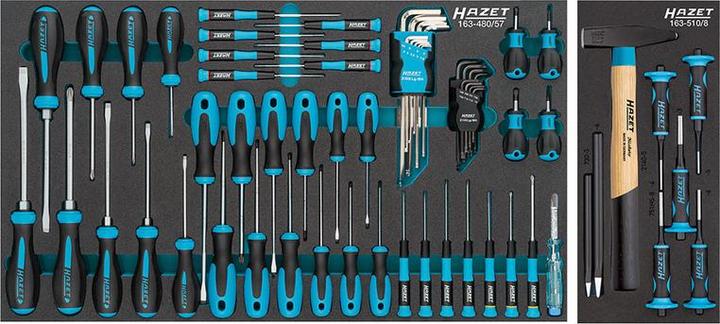 Produktbild HAZET Werkstattwagen Assistent 179NXXL-7/340 ∙ Schubladen, flach: 5 x 81 x 870 x 398 mm ∙ Schublade… (340 x)