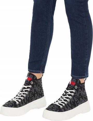 Produktbild Tommy Hilfiger Damen-High-Top-Sneaker Vulc gestrickt Mc (36)