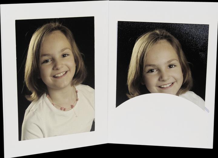 Image du produit Daiber 1x100 Pochettes portrait avec passe-partout 13x18 (13 x 18 cm)
