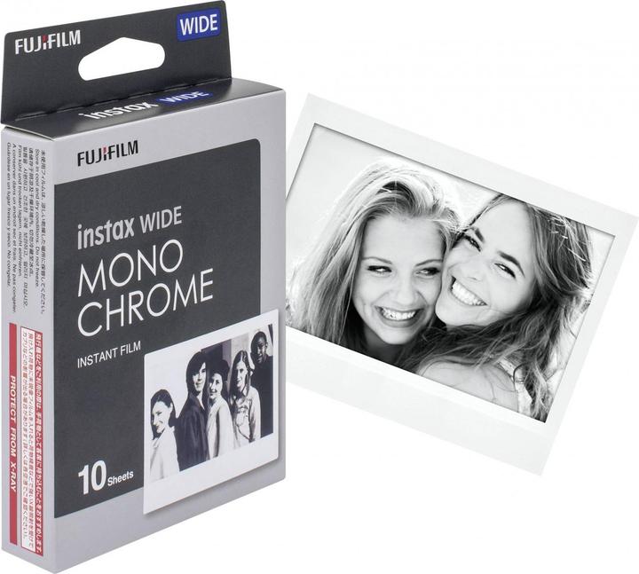Image du produit Fujifilm Instax Wide 10 feuilles Monochrome (Instax Wide 300)