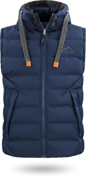Actual product image Normani Mens Winter Quilted Vest Yuquot - 3898 (XL)