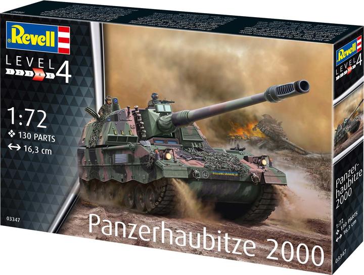 Actual product image Revell Tank howitzer 2000