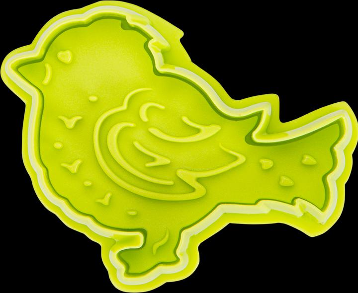 Actual product image Städter Embossing cookie cutter bird 6 cm