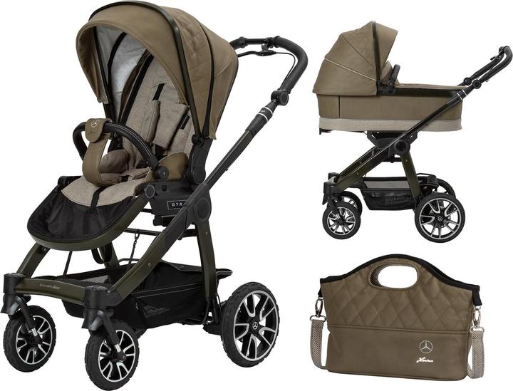 Immagine prodotto Hartan Set All-Terrain GTR Mercedes-Benz 3in1 con navicella pieghevole e Bag2Go