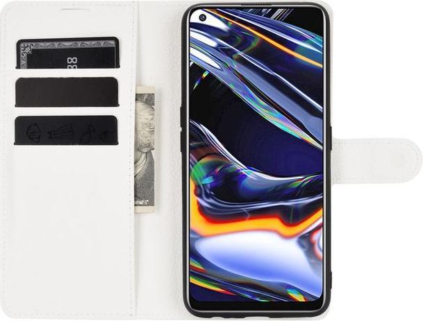 Produktbild MU Classic Litchi Leder Bookcover Series (Realme 7 Pro)