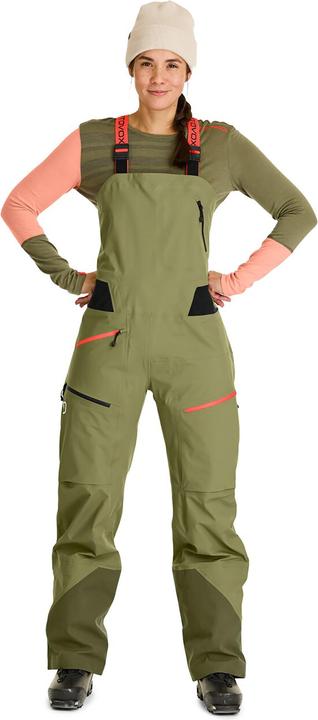 Actual product image Ortovox Women's 3L Deep Shell Bib Pants (S)