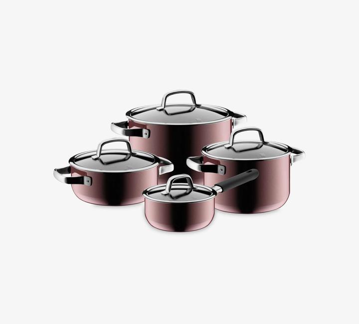 Produktbild WMF Topfset 4-tlg. FUSIONTEC (24 cm, Pfannenset + Topfset, Eisen, Stahl)