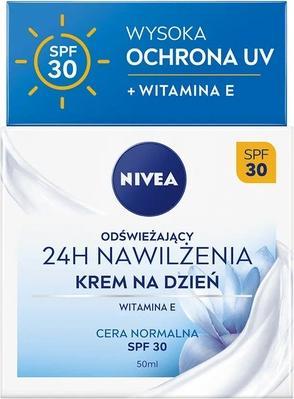 NIVEA Refreshing Day Cream For Normal And Combination Skin 50ml (50 ml, Tagescreme)