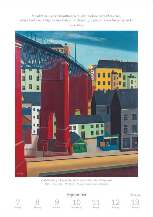 Immagine prodotto Harenberg Kunst Wochen-Kulturkalender 2026 - 53 Meisterwerke der Malerei (Copertina rigida, Tedesco)