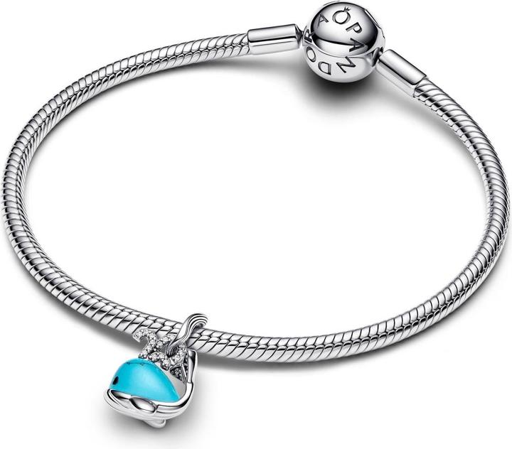 Produktbild Pandora Türkisfarbener Wal-Anhänger (Silber 925)