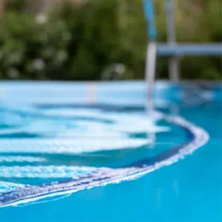 Actual product image Zodiac Solar air cushion pool round diameter 3.80m