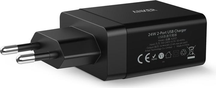 Actual product image Anker 2-Port USB Charger (24 W)