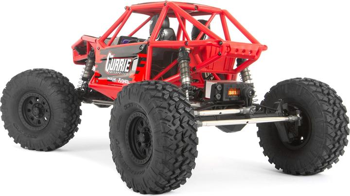 Actual product image Axial Capra 1.9 Unlimited Trail Buggy Electric Brushed Crawler 4WD 1:8 RTR Red (RTR Ready-to-Run)