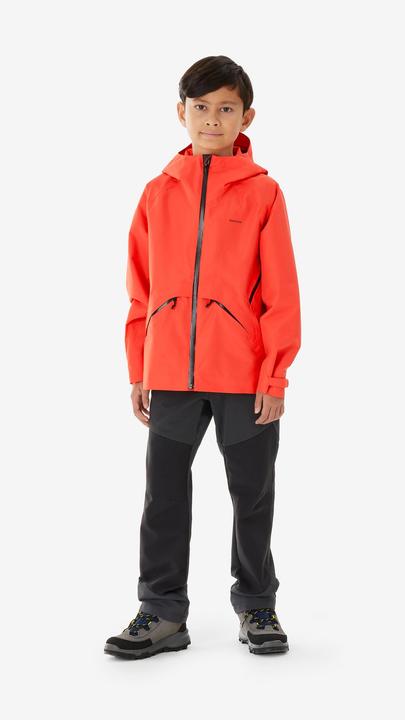 Immagine prodotto Quechua Wanderjacke MH900 Kinder Gr. 122–170 wasserdicht Wandern orange (6, 7, 8)