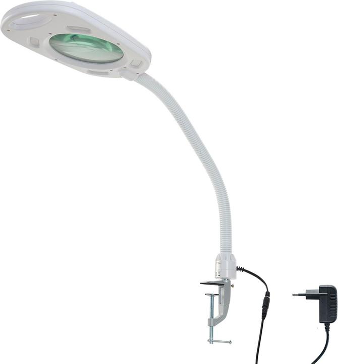 Actual product image Casativo LED magnifying lamp, 5x magnification & articulated arm