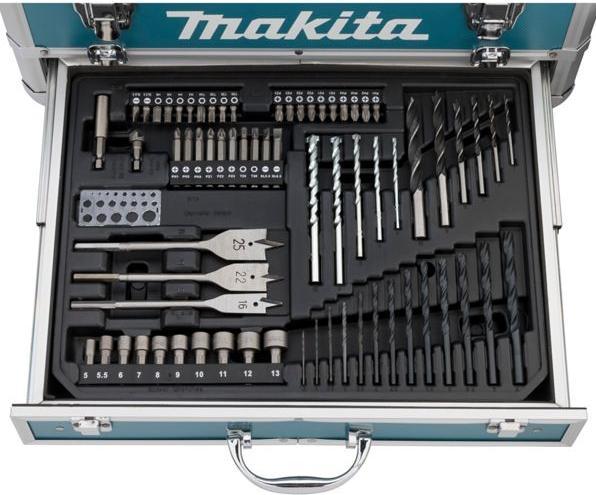 Productafbeelding Makita HP488D009 G-serie accu klopboormachine incl. koffer + 2 accu's (Oplaadbare batterij)