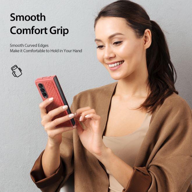 Image du produit Dux Ducis Venice Series Étui en cuir véritable (Samsung Galaxy Z Fold4)